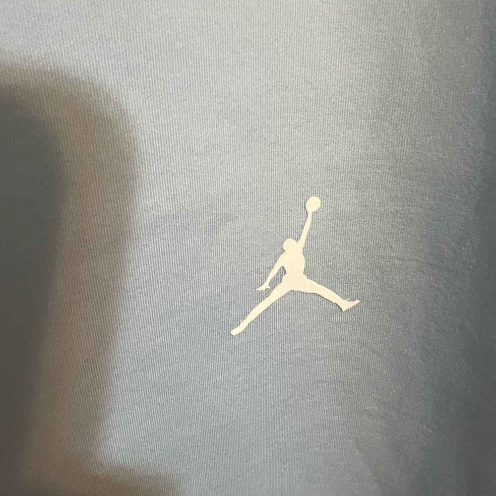 Nike Light Blue Leggings with White Jumpman - Picture 2 of 8